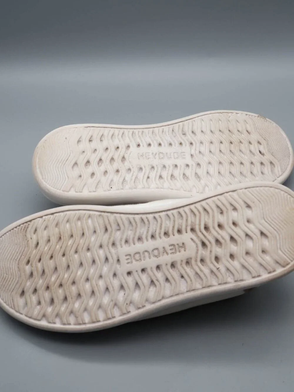 Hey Dude Wendy Rise Spark White US Women's W7 EU 38 Casual Slip On Shoes Coastal